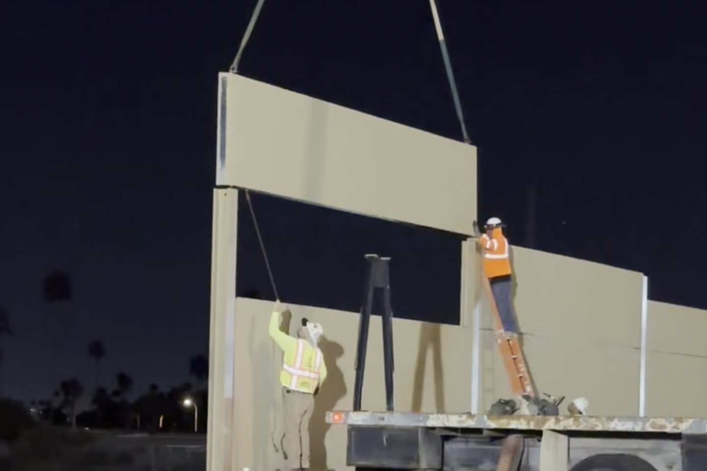 Noise barrier project in Arizona
